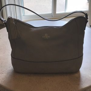 Kate Spade hobo style taupe purse